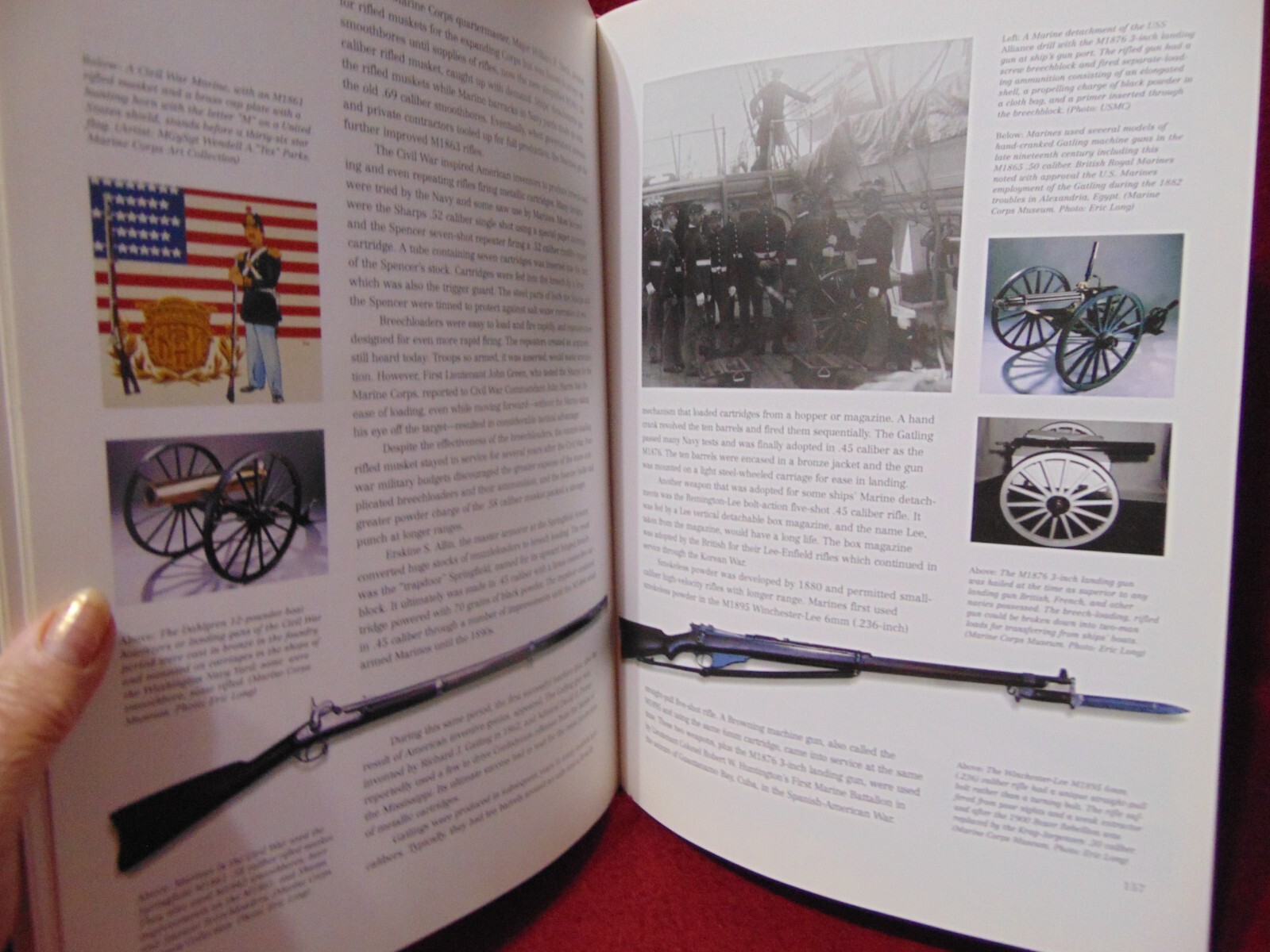 THE MARINES Marine Corps Heritage Foundation Cloth Cover (1998 HUGE HB)