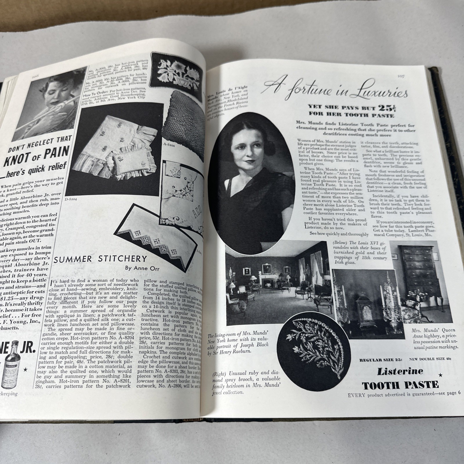 Good Housekeeping Golden Anniversary May 1935 Edition Bound Book Rare 1885 1935