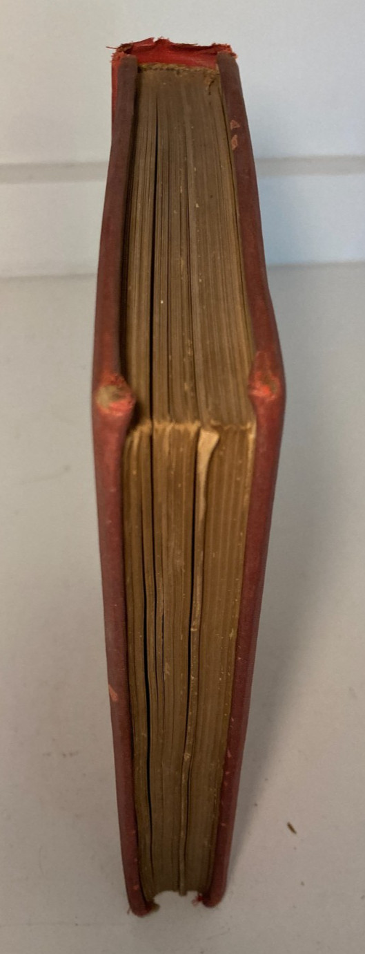 1890 Alice’s Adventures in Wonderland Worthington Red Cloth Tenniel Gilt Rare