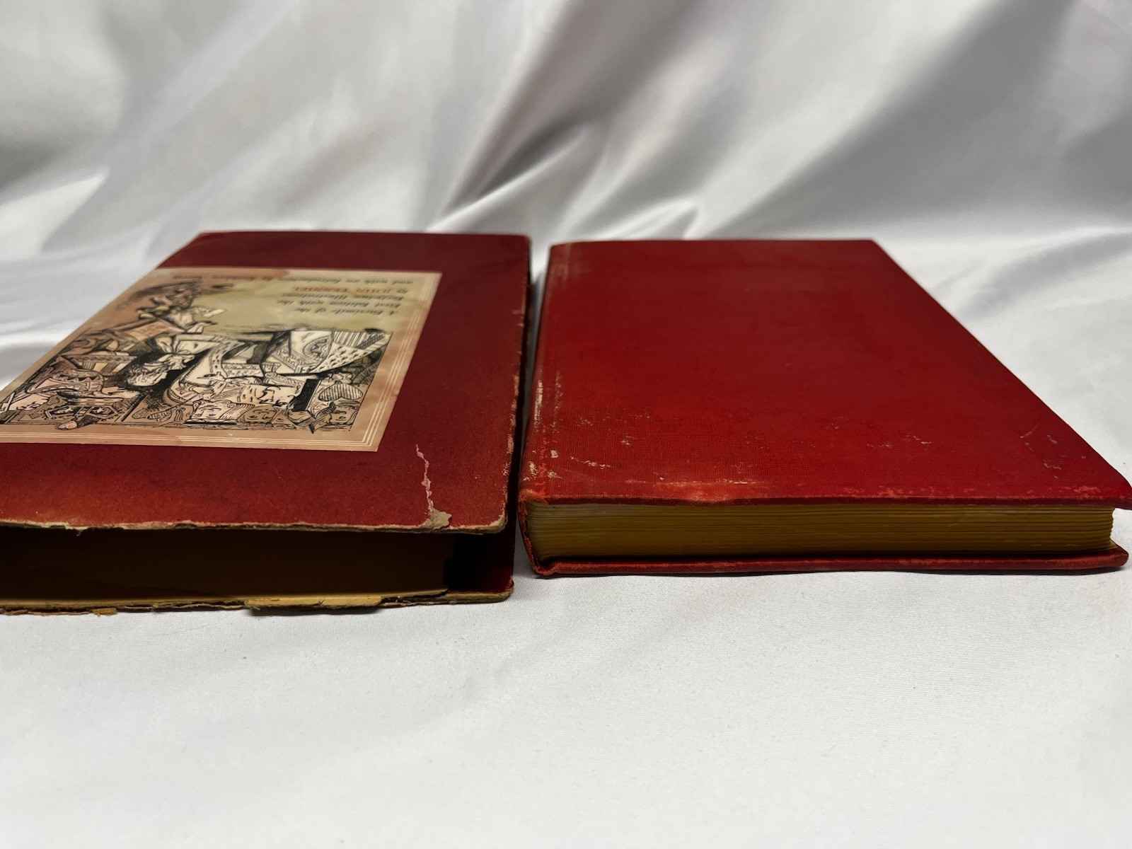 Lewis Carroll Alice&rsquo;s Adventures Facsimile Hardcover Tenniel Doubleday 1942 DJ
