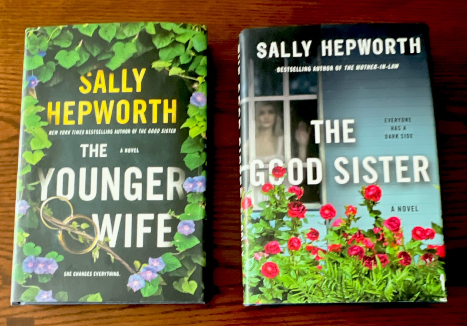 Sally Hepworth The Younger Wife & The Good Sister Hardcover Domestic Suspense