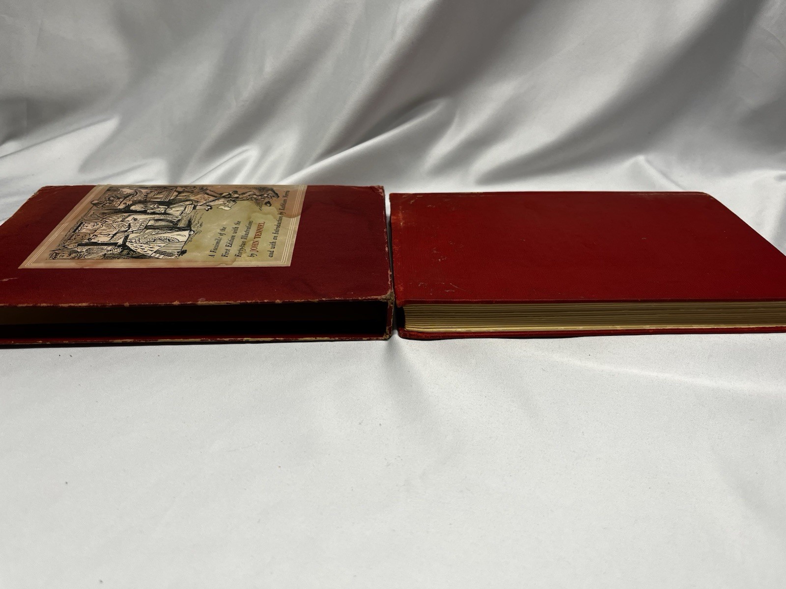 Lewis Carroll Alice&rsquo;s Adventures Facsimile Hardcover Tenniel Doubleday 1942 DJ
