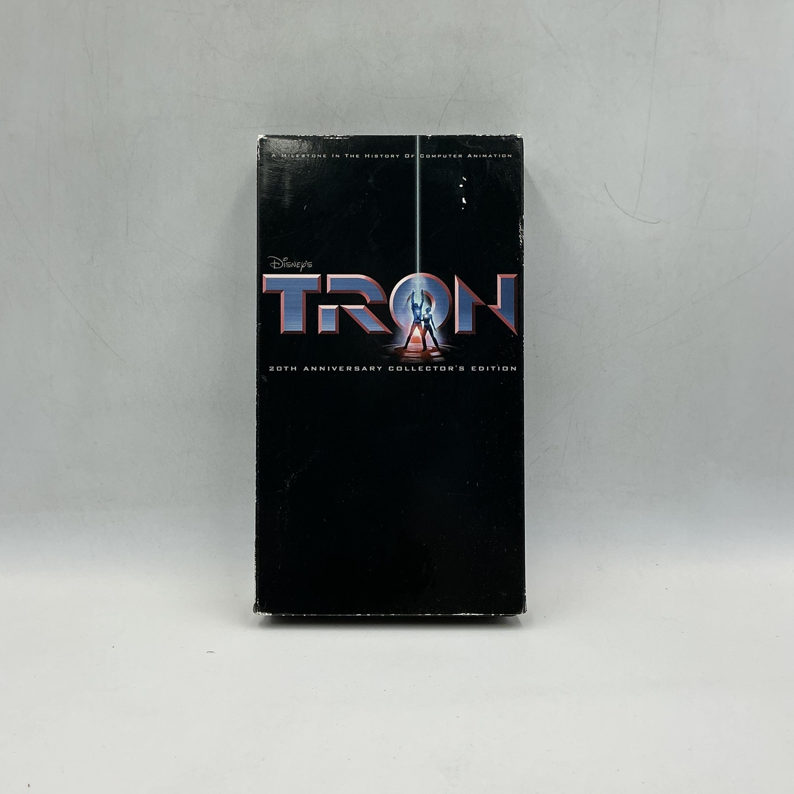 Vintage Disney&rsquo;s TRON 20th Anniversary Collector&rsquo;s Edition Black VHS 2002