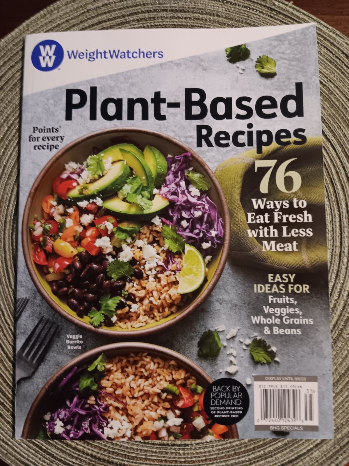 WW weightwatchers Plant-Based Recipes Magazine BHG Specials