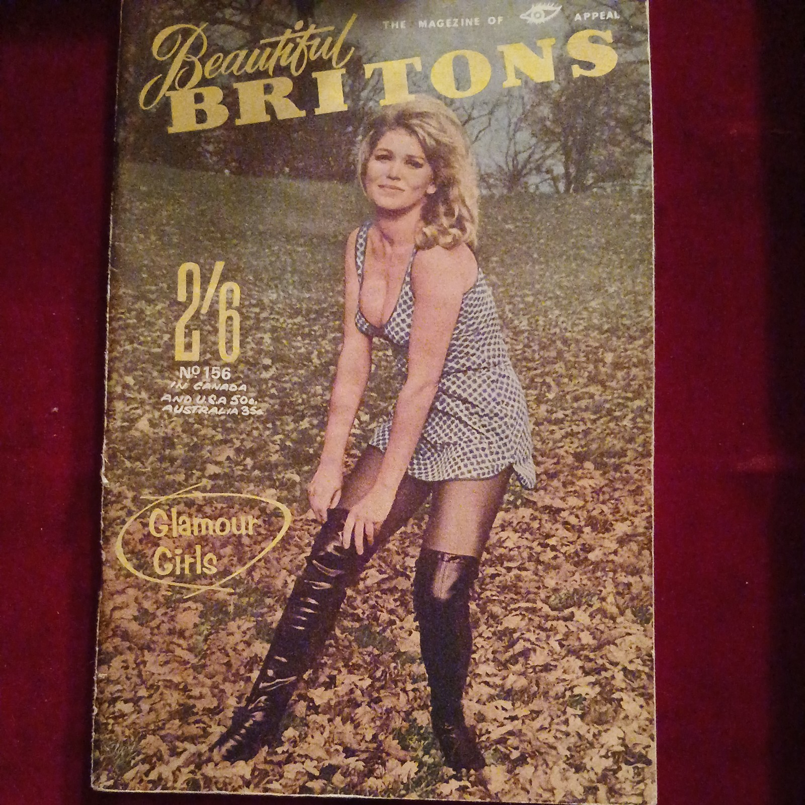 beautiful britons Vintage Magazines Non Full Nudity issues number 156
