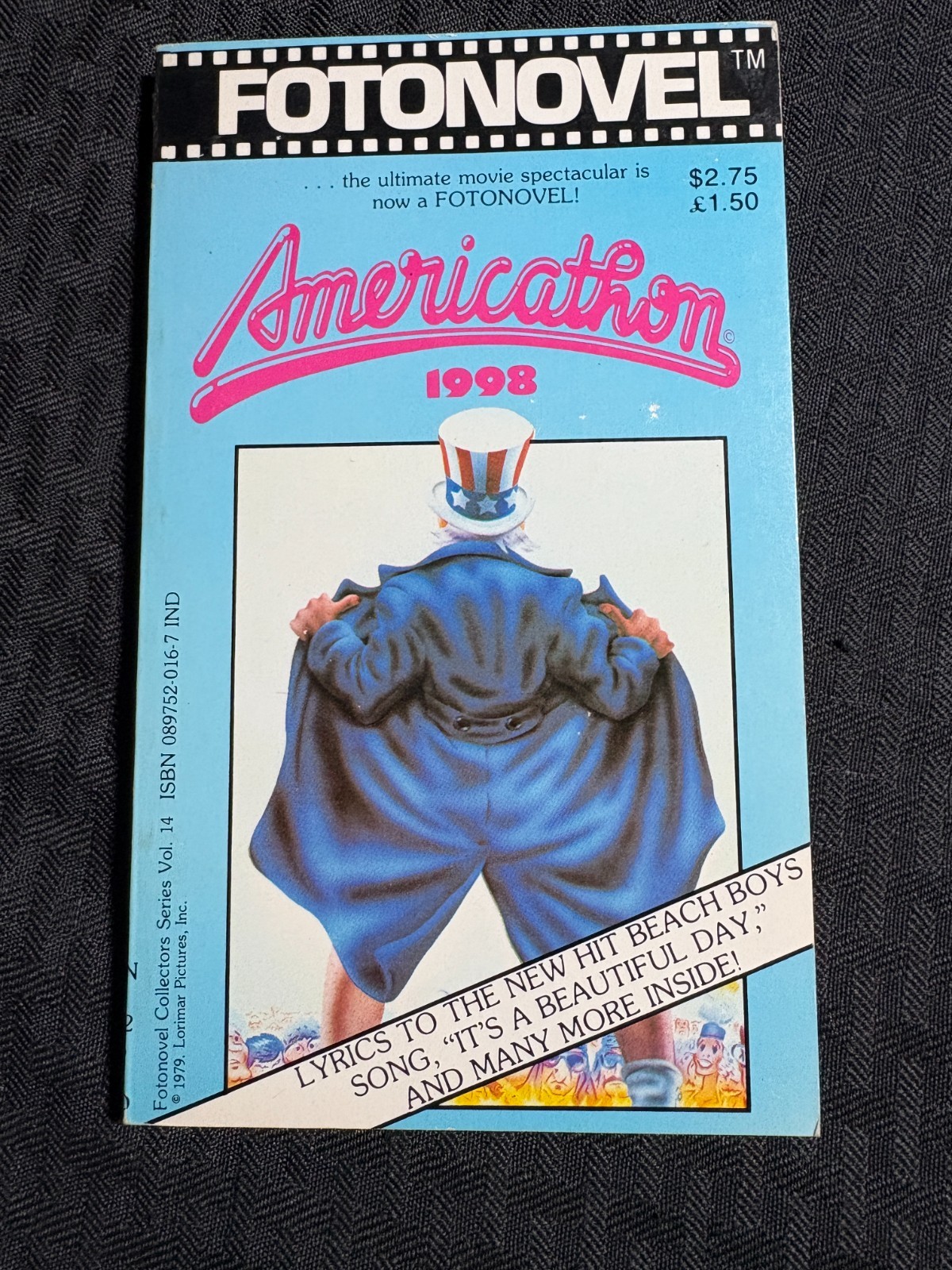 1979 AMERICATHON 1998 Fotonovel FN+ 6.5 1st Larimar Pictures / Movie Tie-In