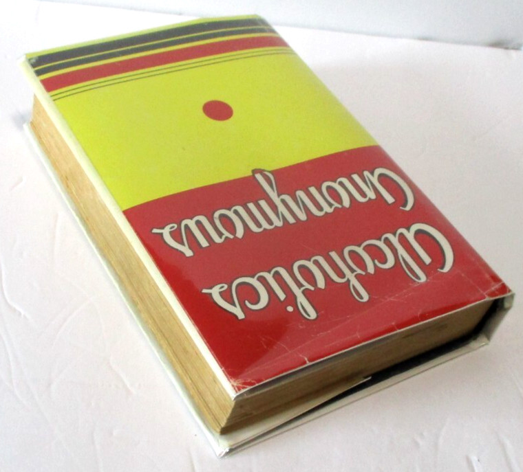 Alcoholics Anonymous 3rd edition, United Kingdom, 1980, 4th printing, circus dj?