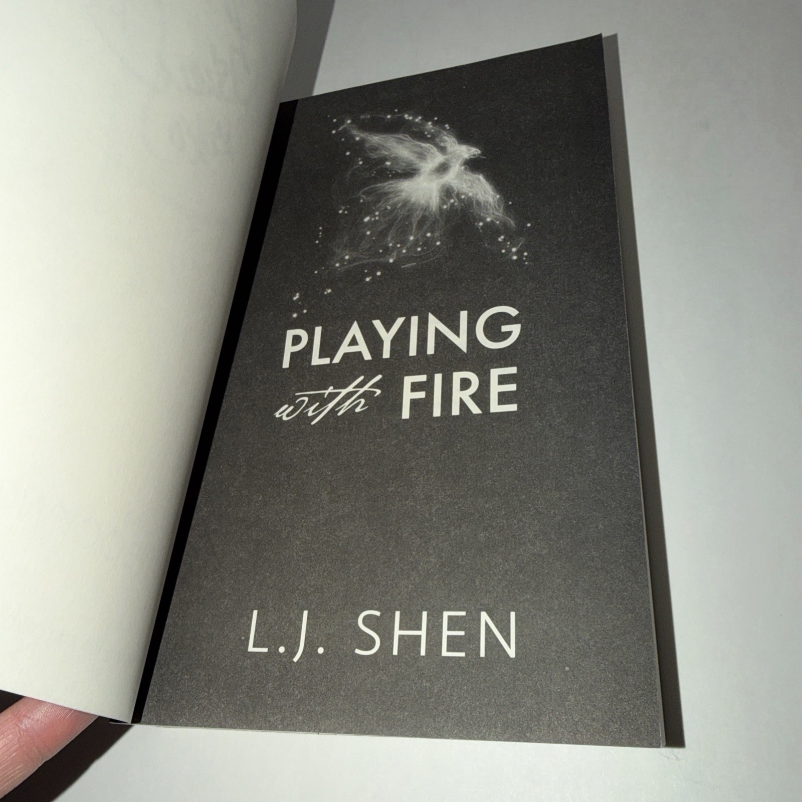 L J Shen Playing With Fire Signed Copy Bookworm Box paperback Romance