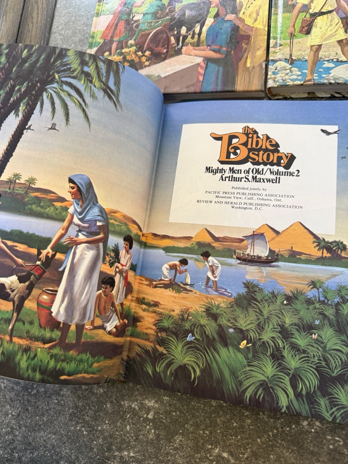 The Bible Story 10 Volume Set By Arthur S. Maxwell Hardcover Religious Books