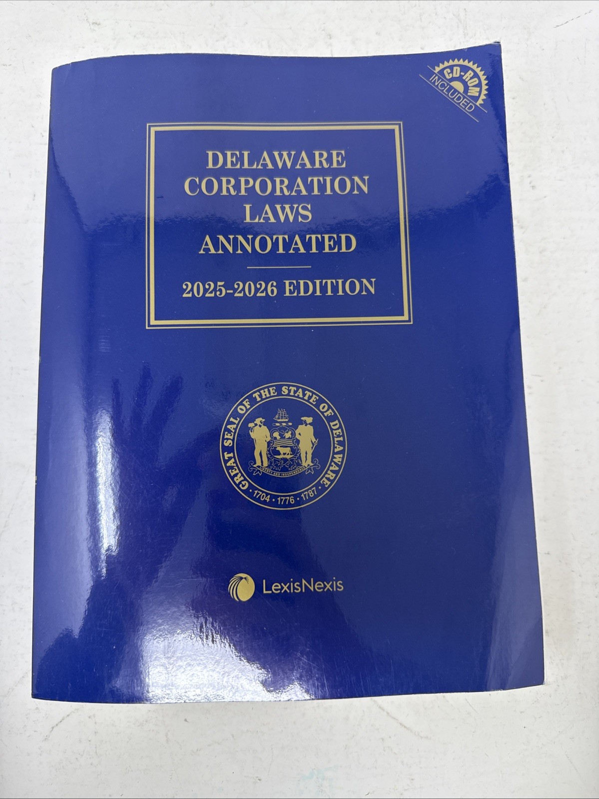 Delaware Corporation Laws Annotated 2025-2026 Paperback VG+ LexisNexis