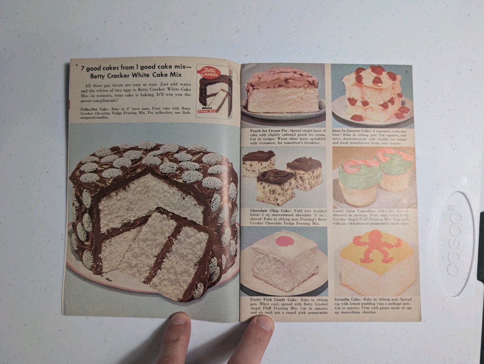 How To Have The Most Fun With Cake Mixes by Betty Crocker / 1960s Booklet