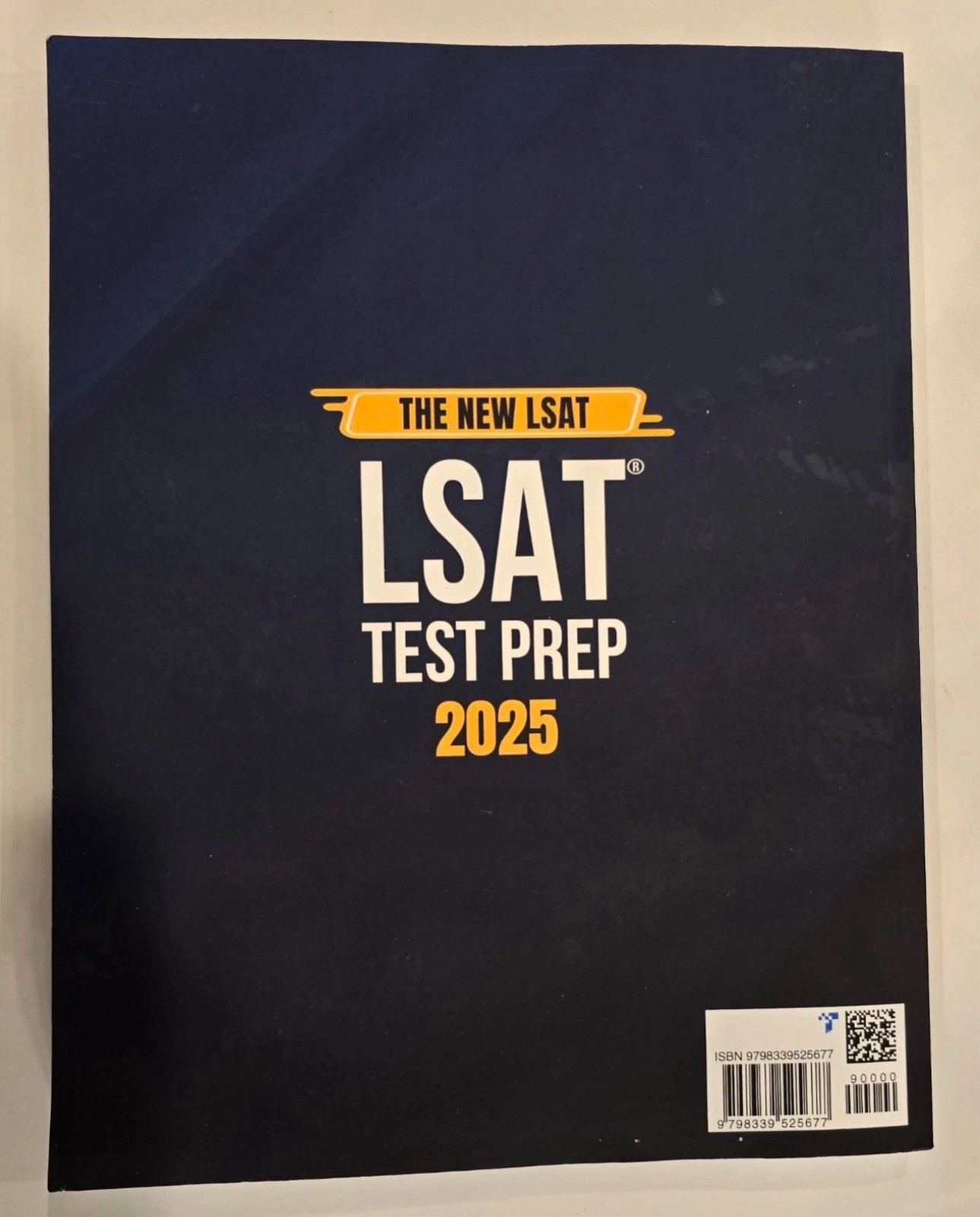 LSAT Test Prep: 2025 The New Format Paperback Clean Pages