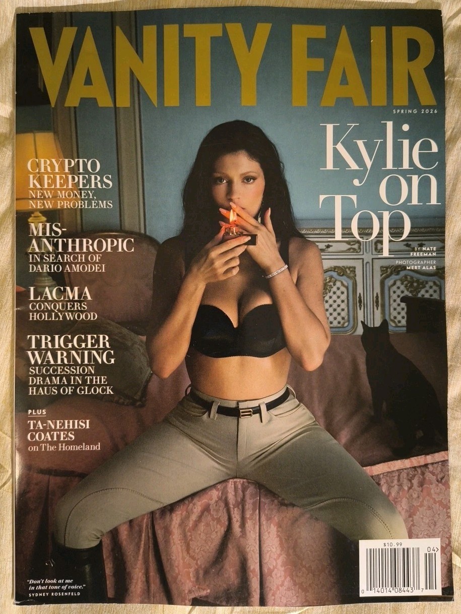 Vanity Fair Magazine Spring 2026 Kylie Jenner Cover Celebrity Fashion Issue