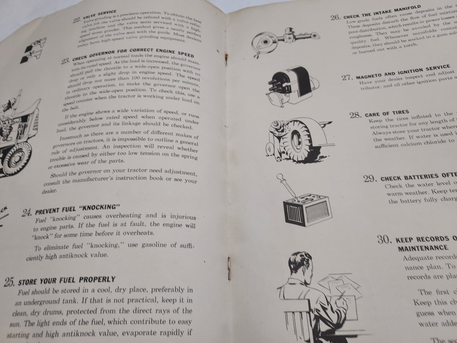WARTIME tractors – HOW TO MAKE THEM WORK HARDER AND LAST LONGER – listing #6438