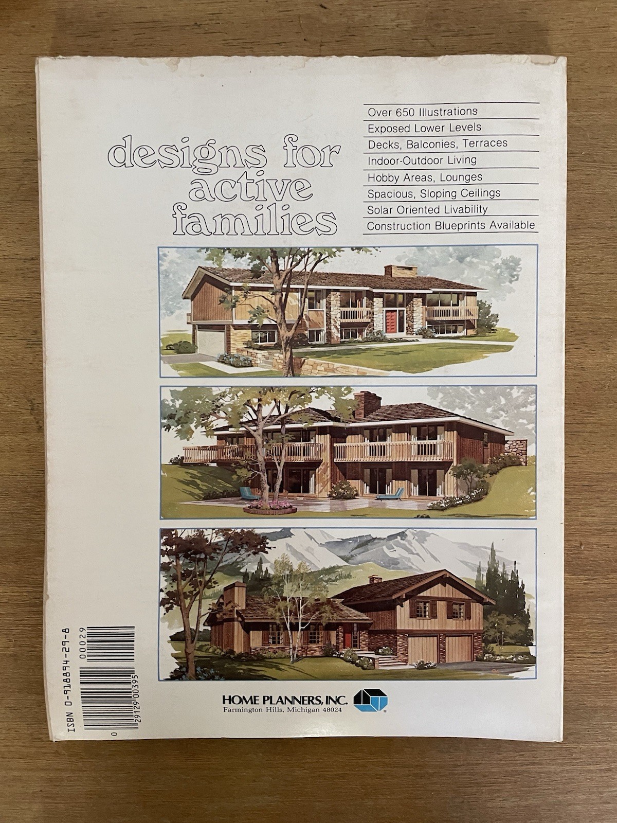 205 Home Plans: Multi-Level Designs Book by Home Planners Inc.