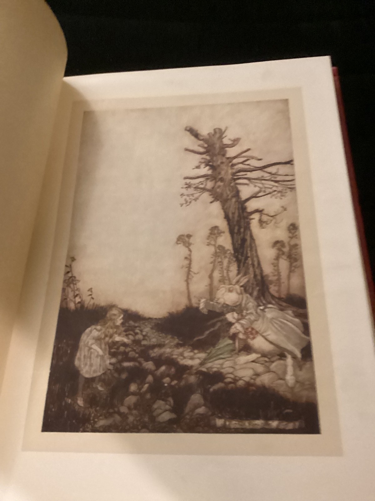 Alice&rsquo;s Adventures in Wonderland Lewis Carroll Rackham Heinemann 1926 FLAWS