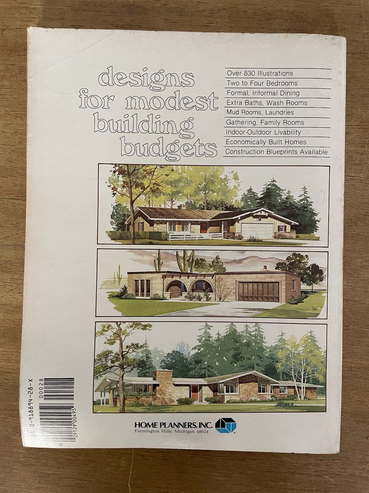 205 Home Plans: Multi-Level Designs Book by Home Planners Inc.