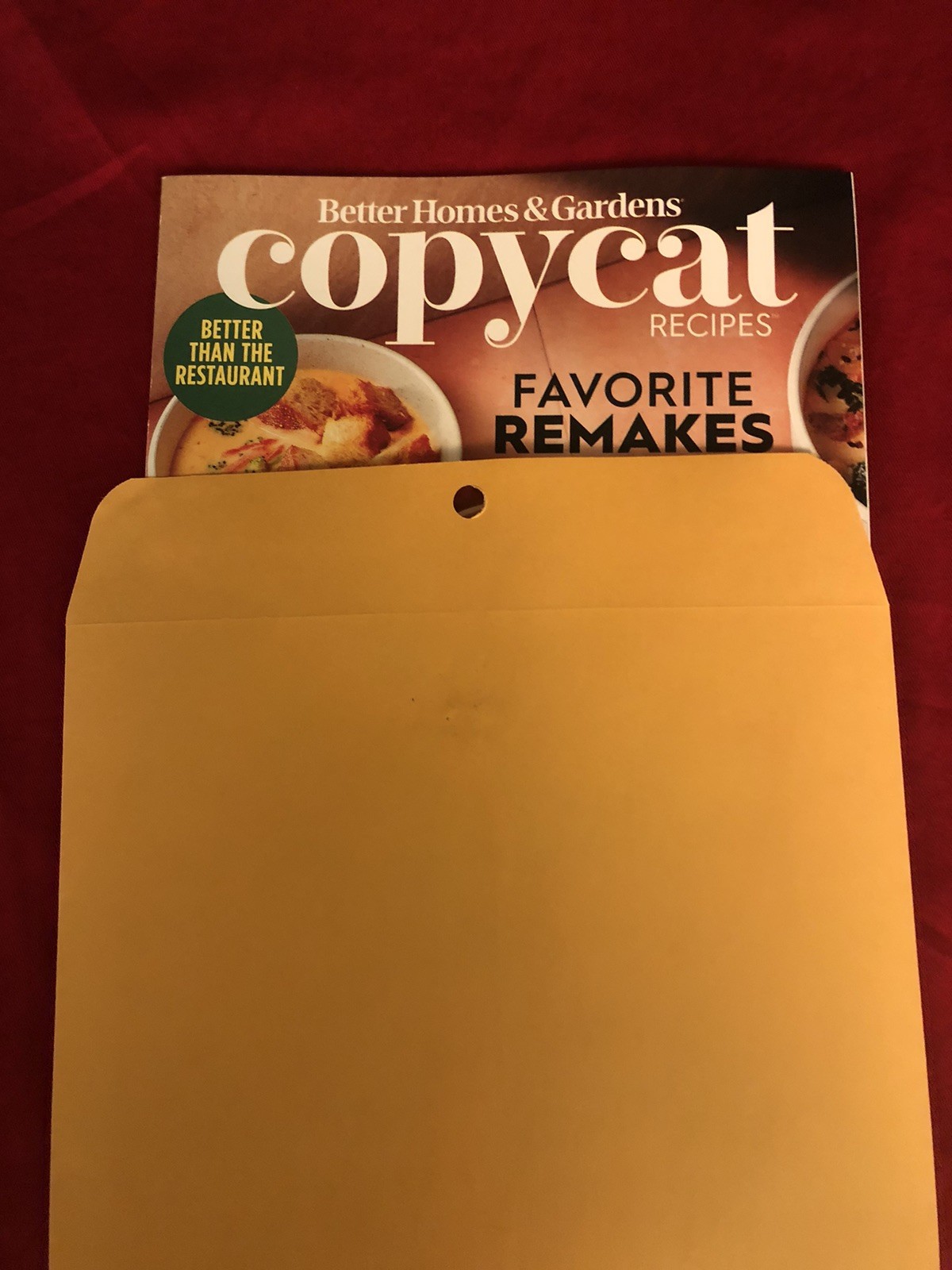 Better Homes and Garden Magazine 2026 Copycat Recipes