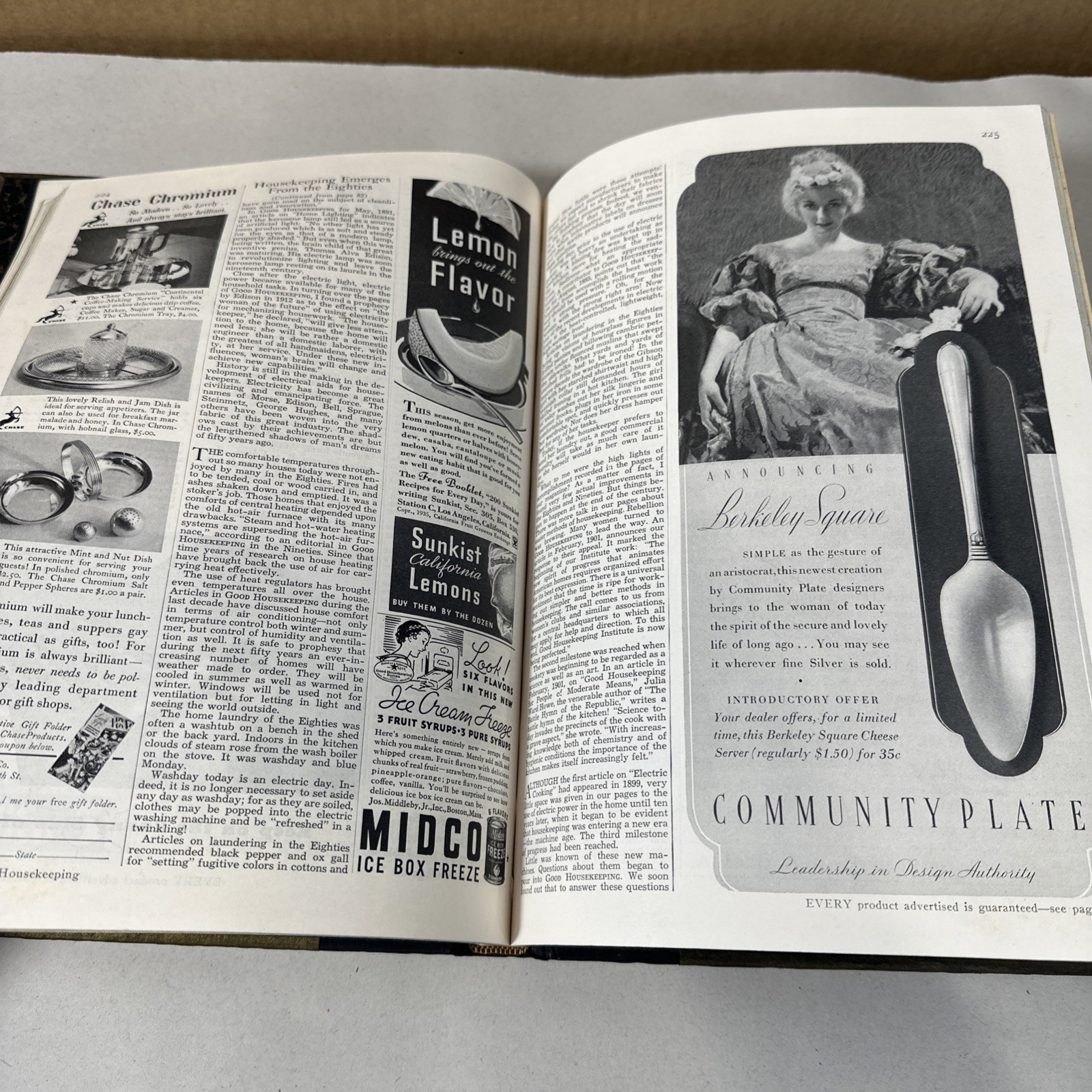 Good Housekeeping Golden Anniversary May 1935 Edition Bound Book Rare 1885 1935