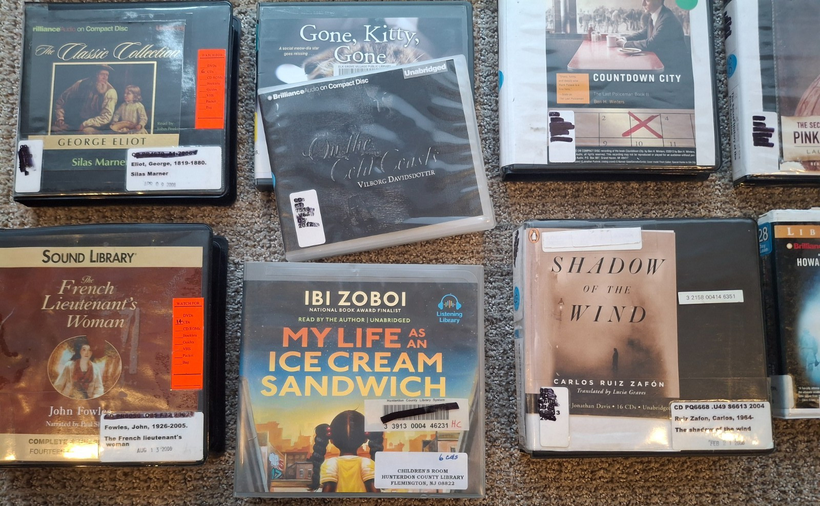 Mixed Lot of 13 Books on CD Audiobooks Best Selling Authors and Titles