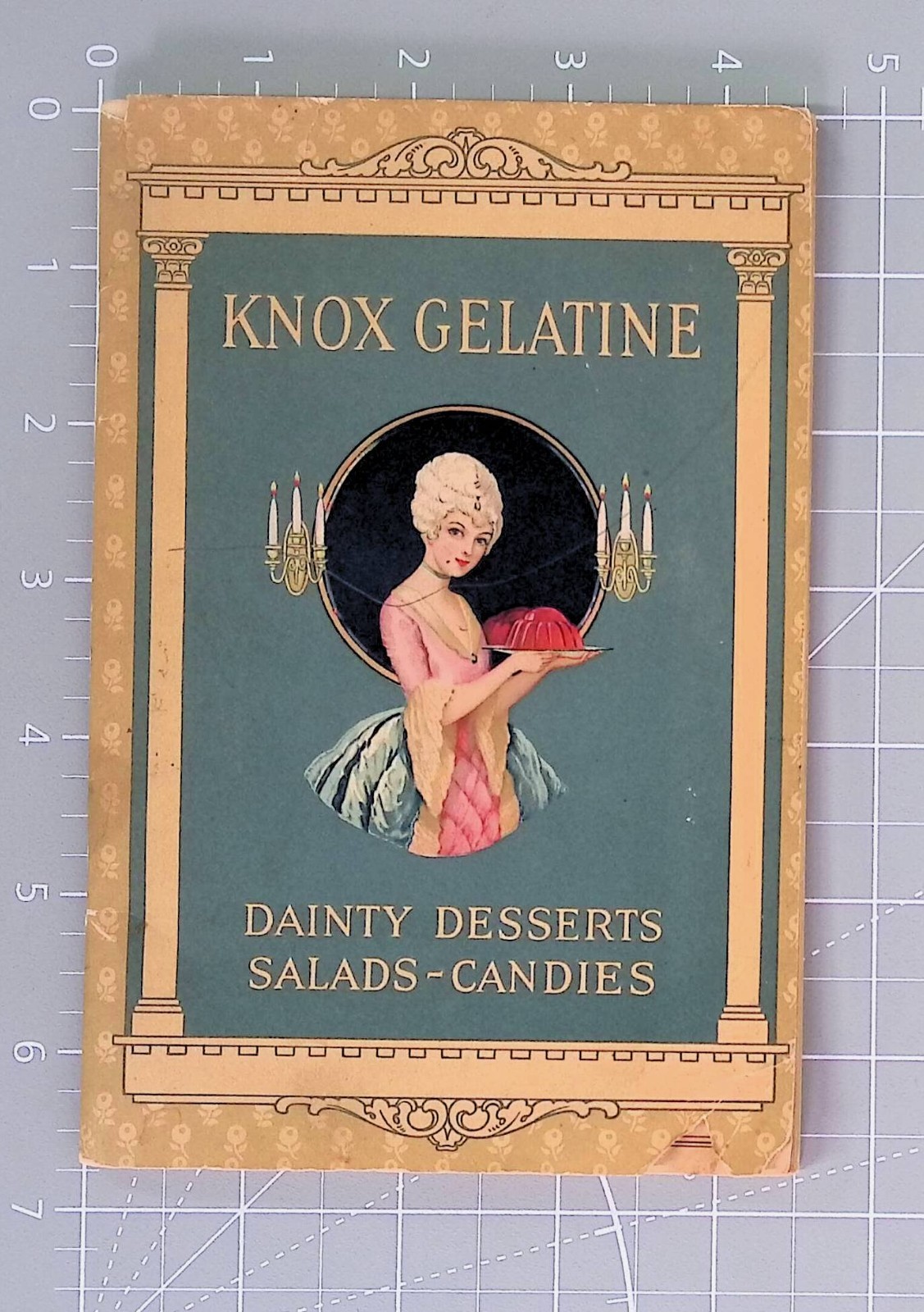 Vintage 1927 Knox Gelatine « Dainty Desserts Salads – Candies » 47 Pages B44