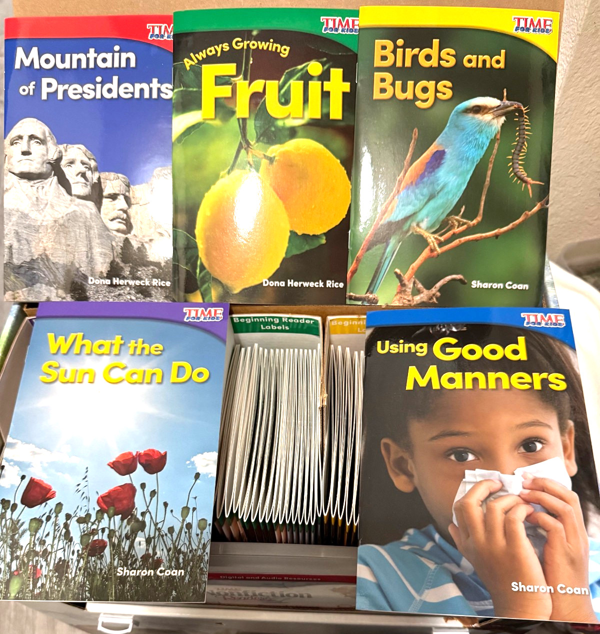 Time for Kids Nonfiction Readers Foundations Boxed Set For Teachers Home School