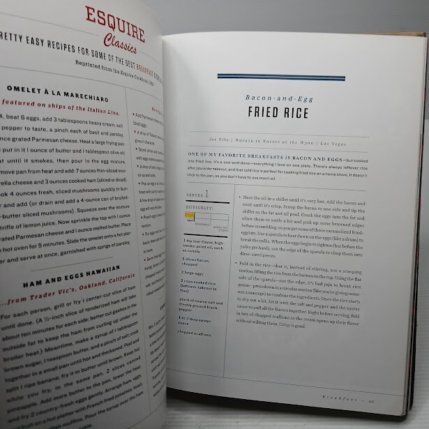 Esquire Eat Like A Man Hardcover Book – Cookbook
