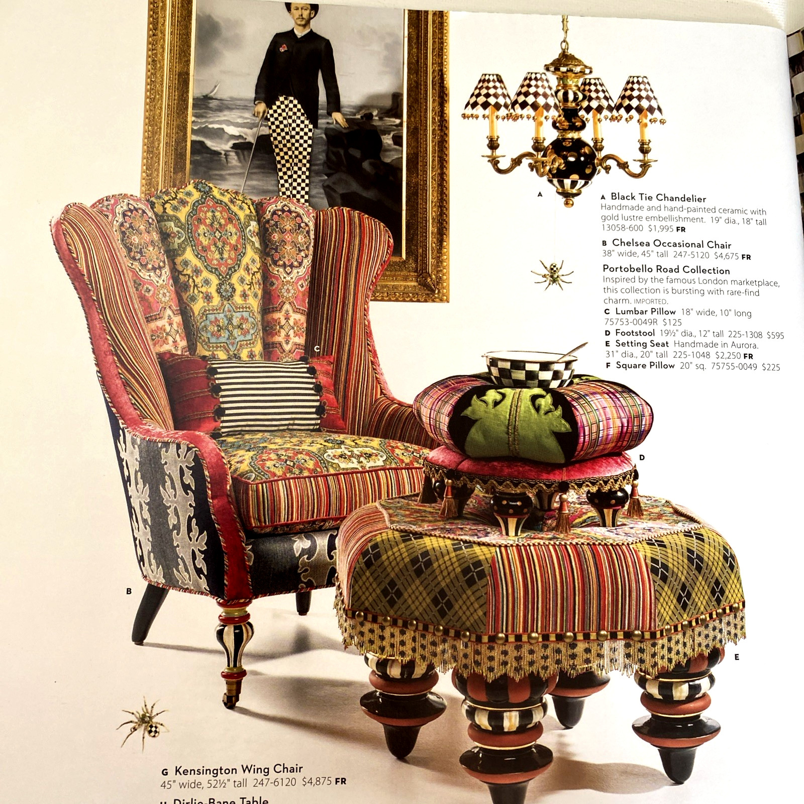 2017 Mackenzie-Childs Catalog – September FURNITURE-47 pages.