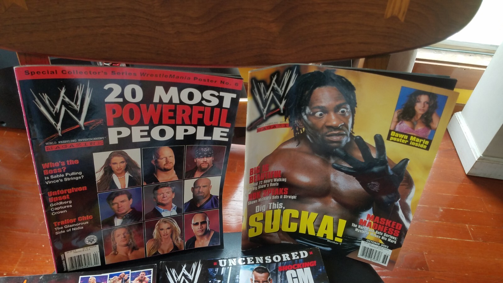 7 2010&rsquo;s WWE Magazines Triple H Cena CM Punk More