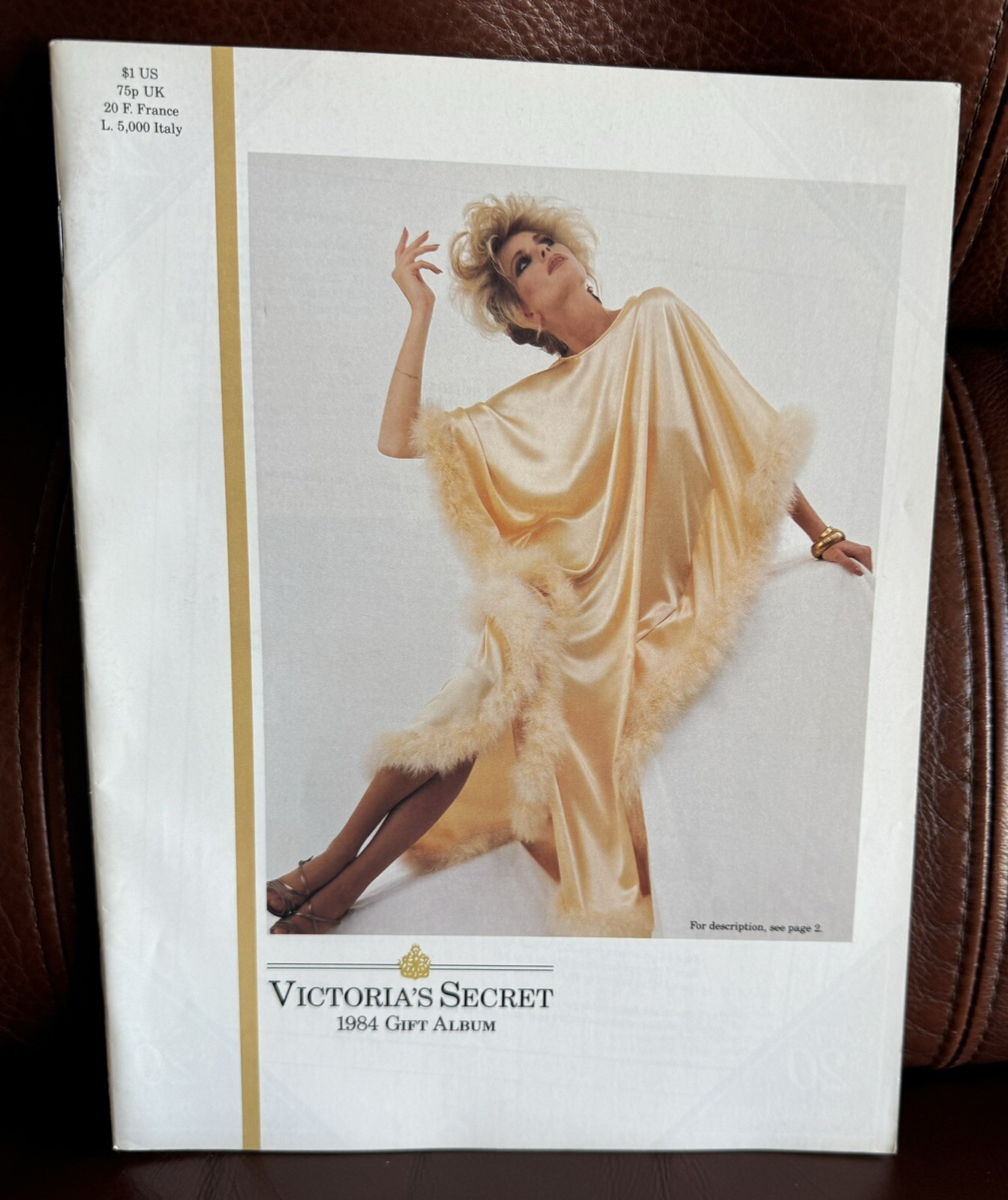 Victoria&rsquo;s Secret 1984 Gift Album Catalog 47+pages lastLetter Victoria 20morLstd
