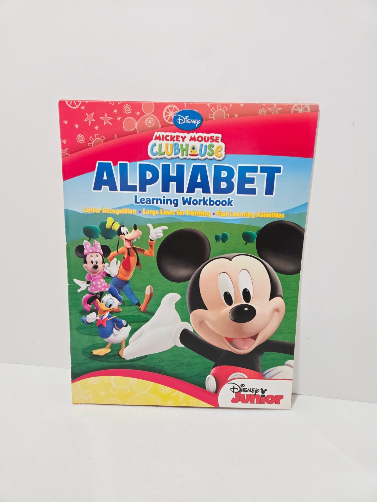 Disney Mickey Mouse Clubhouse Alphabet Learning Workbook Fun Learning Activities