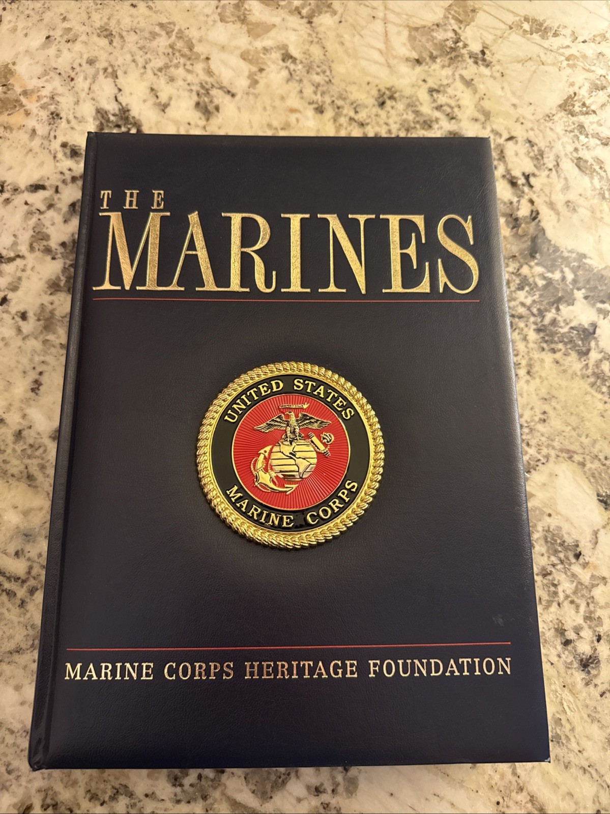 The Marines hardcover book-Marine Corps Heritage Foundation-Used-Good Condition