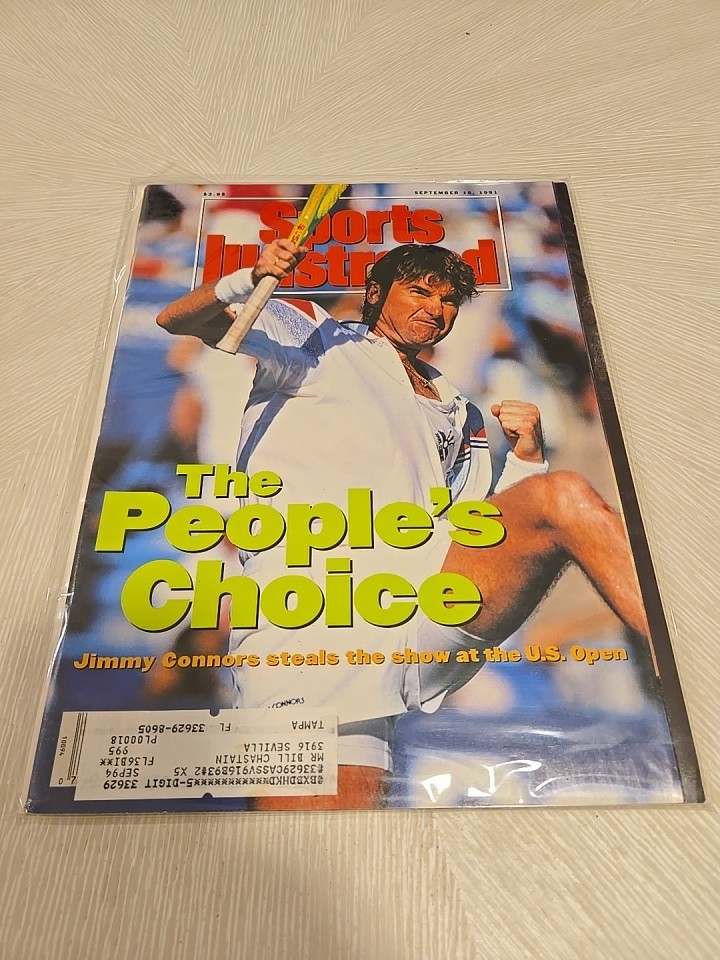 Sports Illustrated Magazine Sept 16 1991 The People&rsquo;s Choice Jimmy Connor #1951