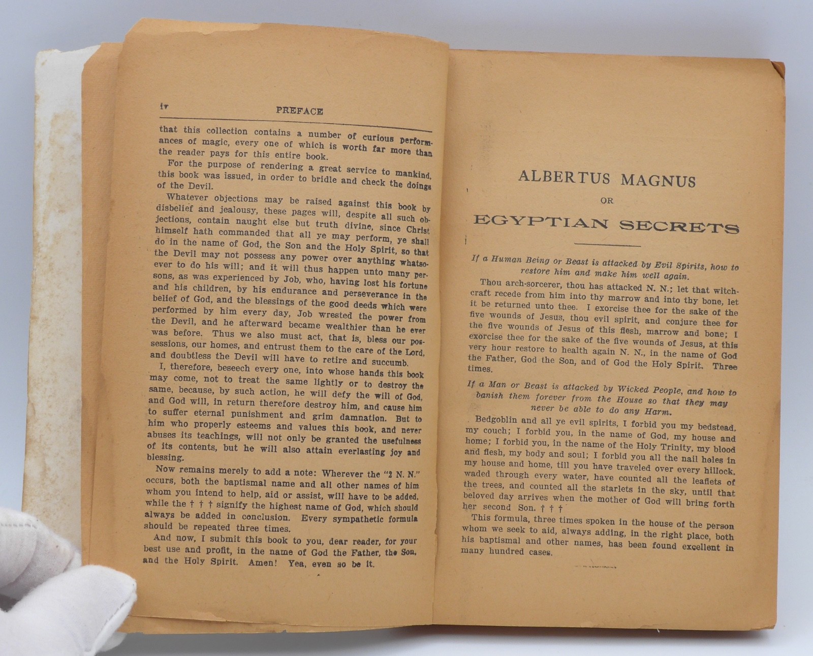 Egyptian Secrets by Albertus Magnus – All 3 Volumes in One – Circa 1900!