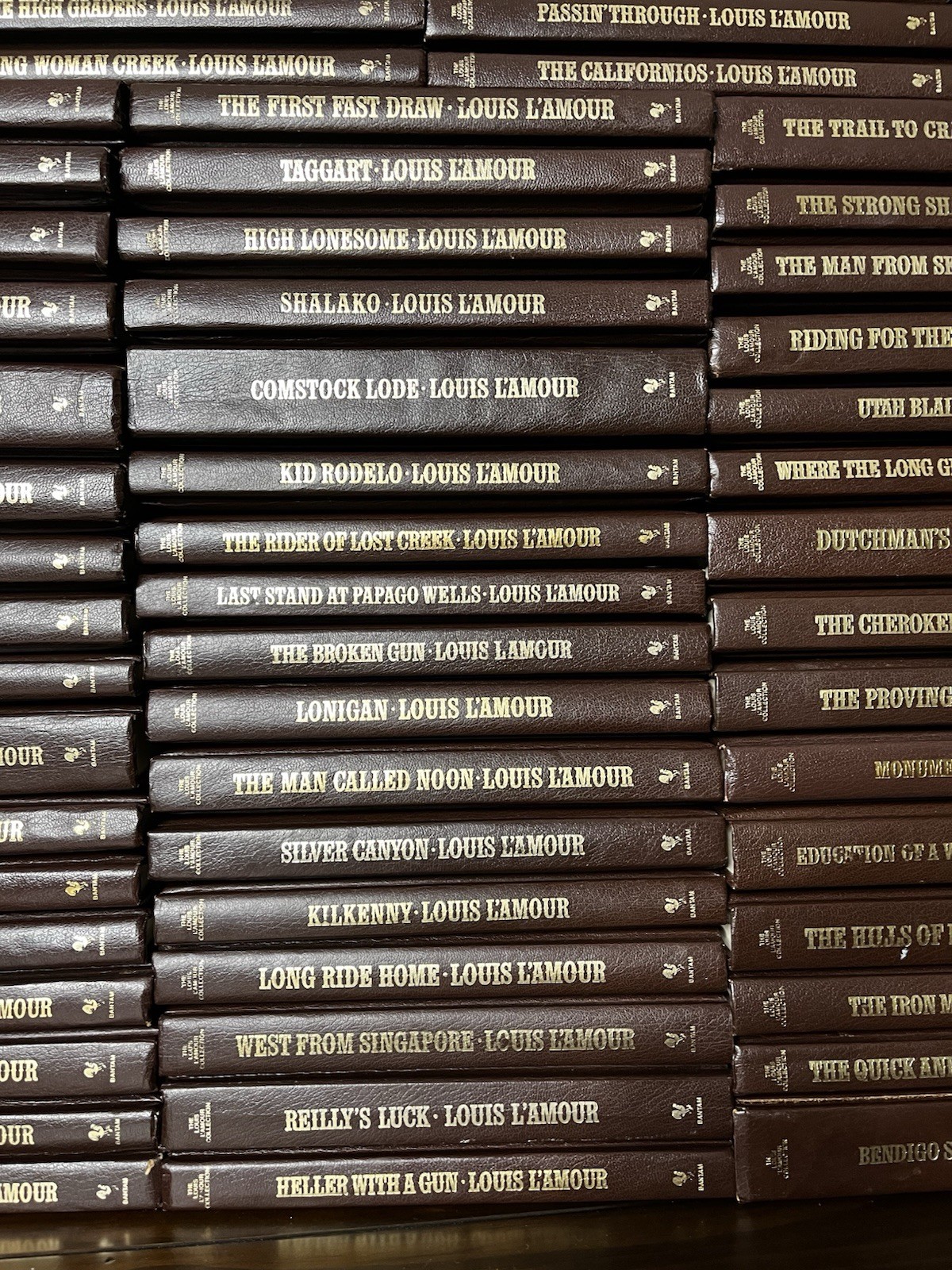 The Louis L&rsquo;Amour Collection Leatherette Hardcover Books (Sold Individually)