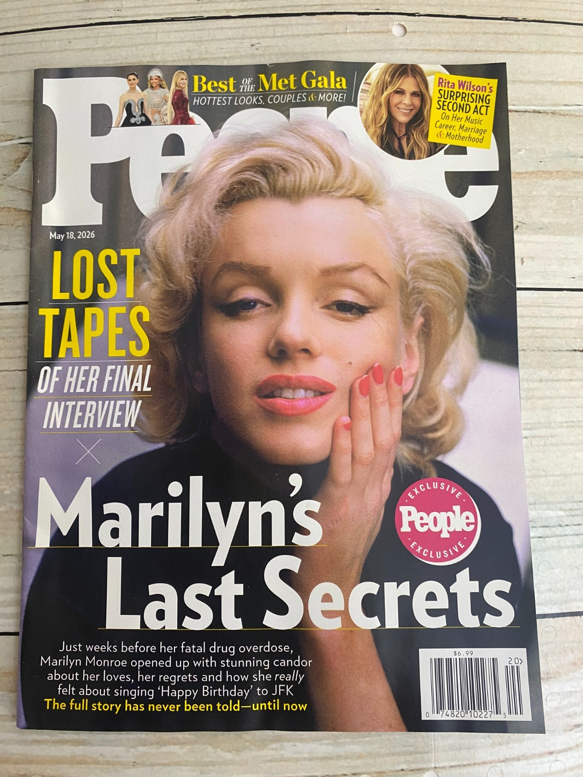 People Exclusive Magazine May 18/ 2026 Issue 20 Marilyn&rsquo;s Last Secrets Lost tape