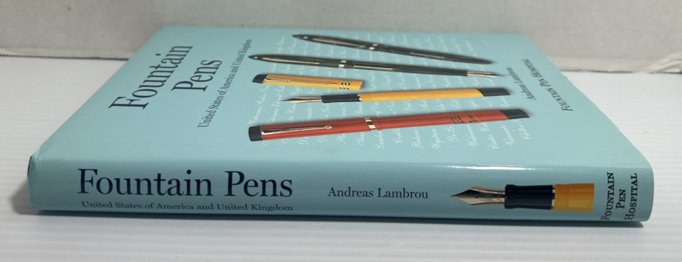 Fountain Pens United States United Kingdom Andreas Lambrou 2000 HC DJ History