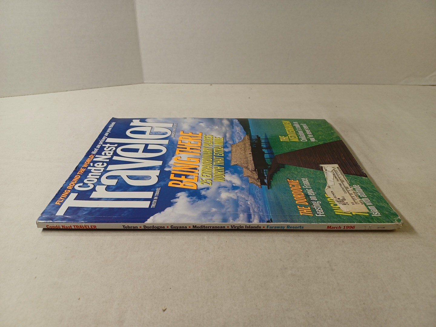 Conde Nast Traveler Magazine March 1996 Vacation Travel