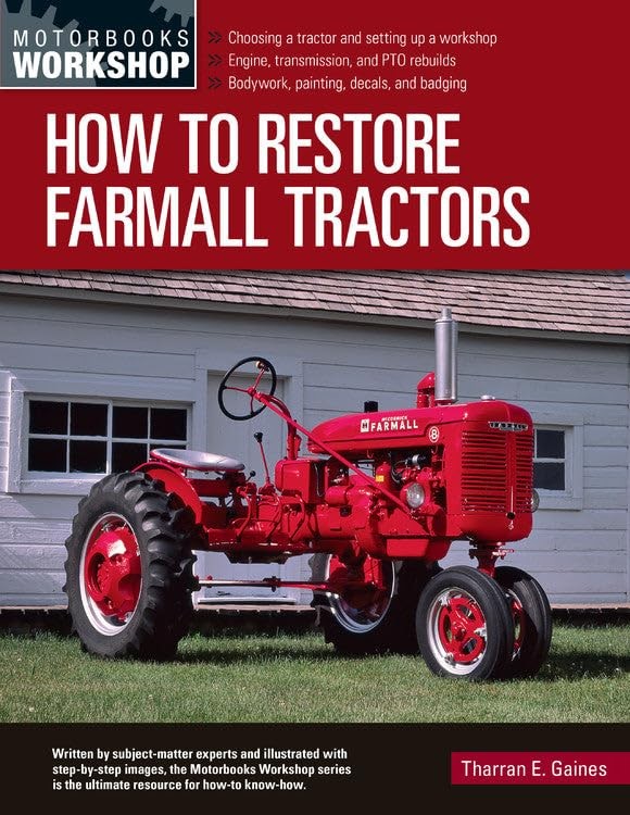 How to Restore Farmall Tractors book