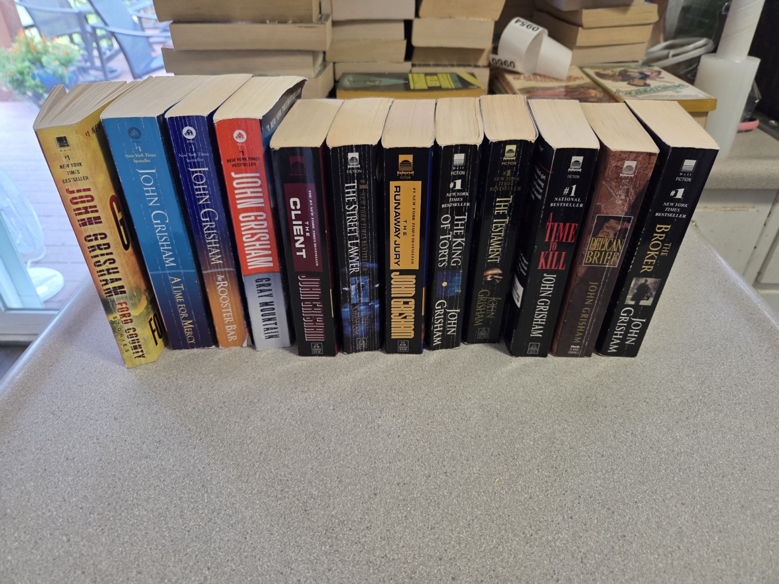 John Grisham Lot Of 12 Books Paperback. Legal Crime Thriller