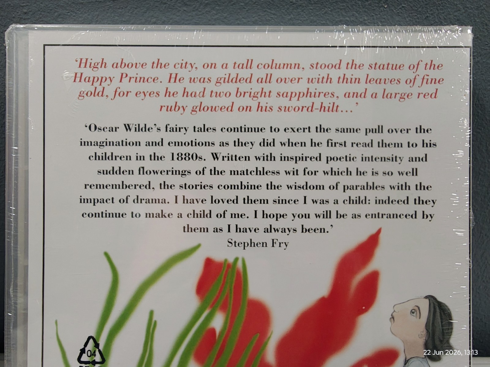 Stephen Fry Presents – Stories for all ages by Wilde, Oscar CD-Audio Book The