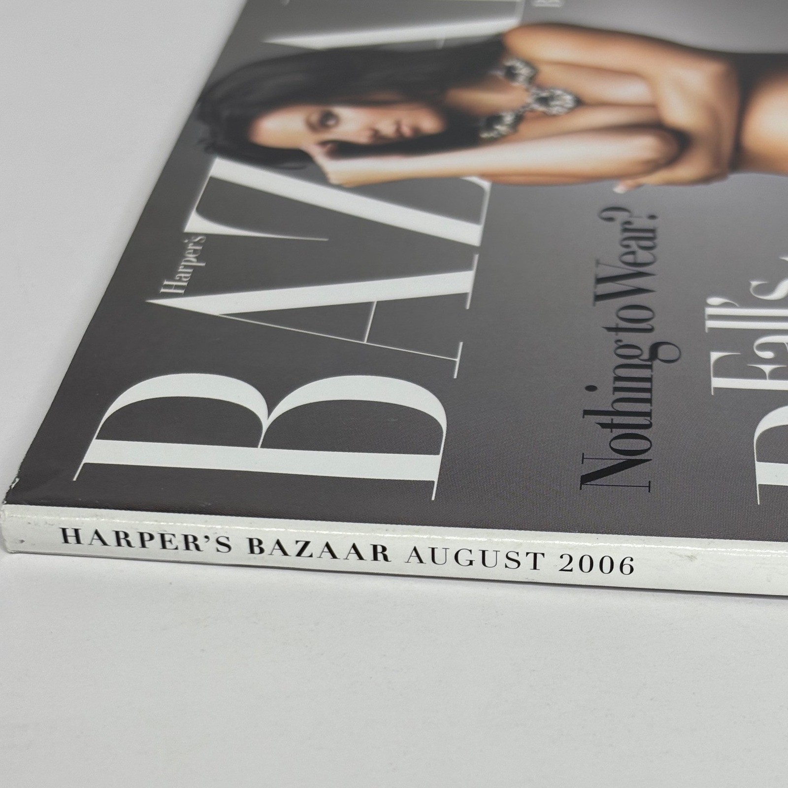 Harper&rsquo;s Bazaar Magazine August 2006 Britney Spears Pregnant Cover Fashion News