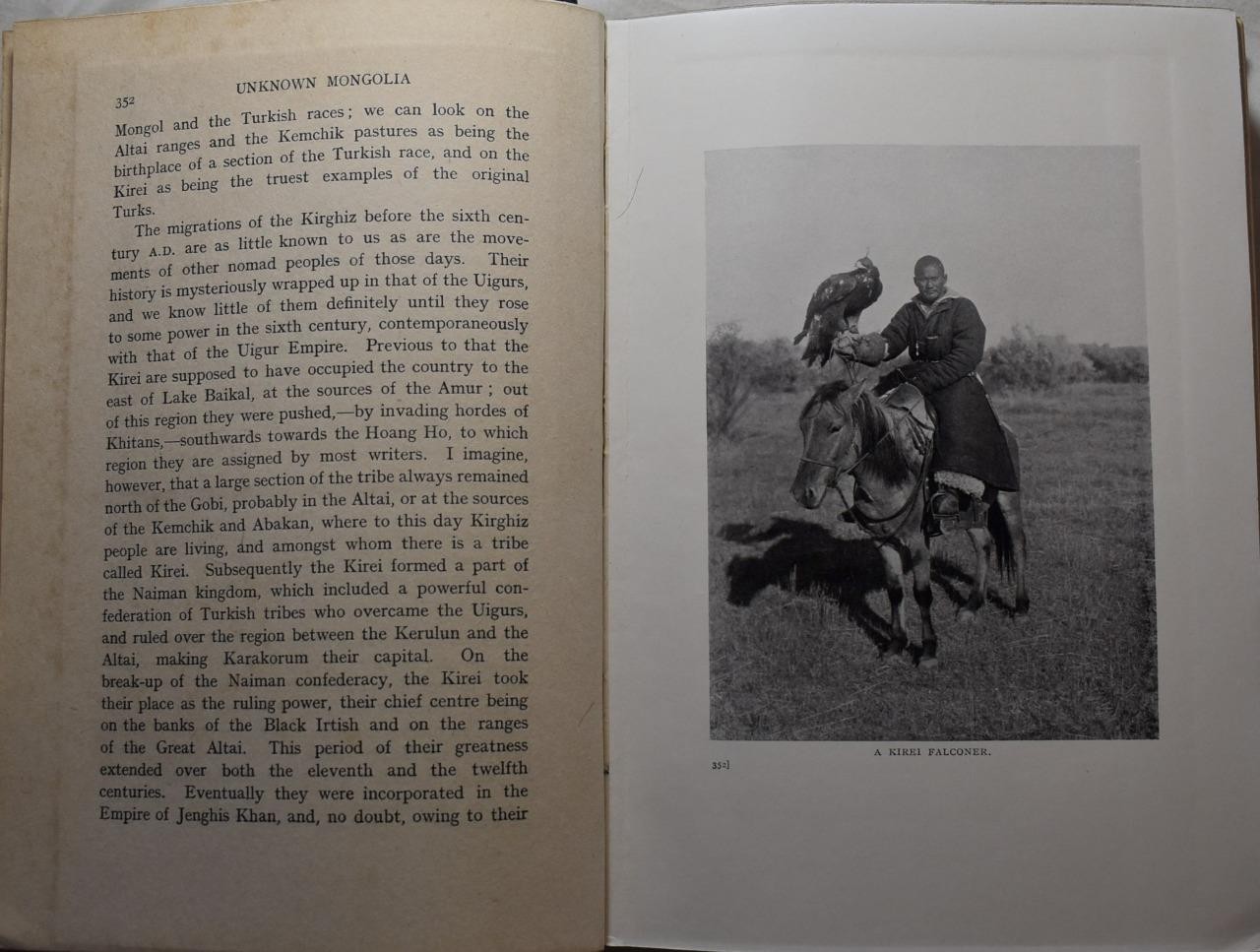 UNKNOWN MONGOLIA Travel, Exploration & Sport, Carruthers 1914. Central Asia