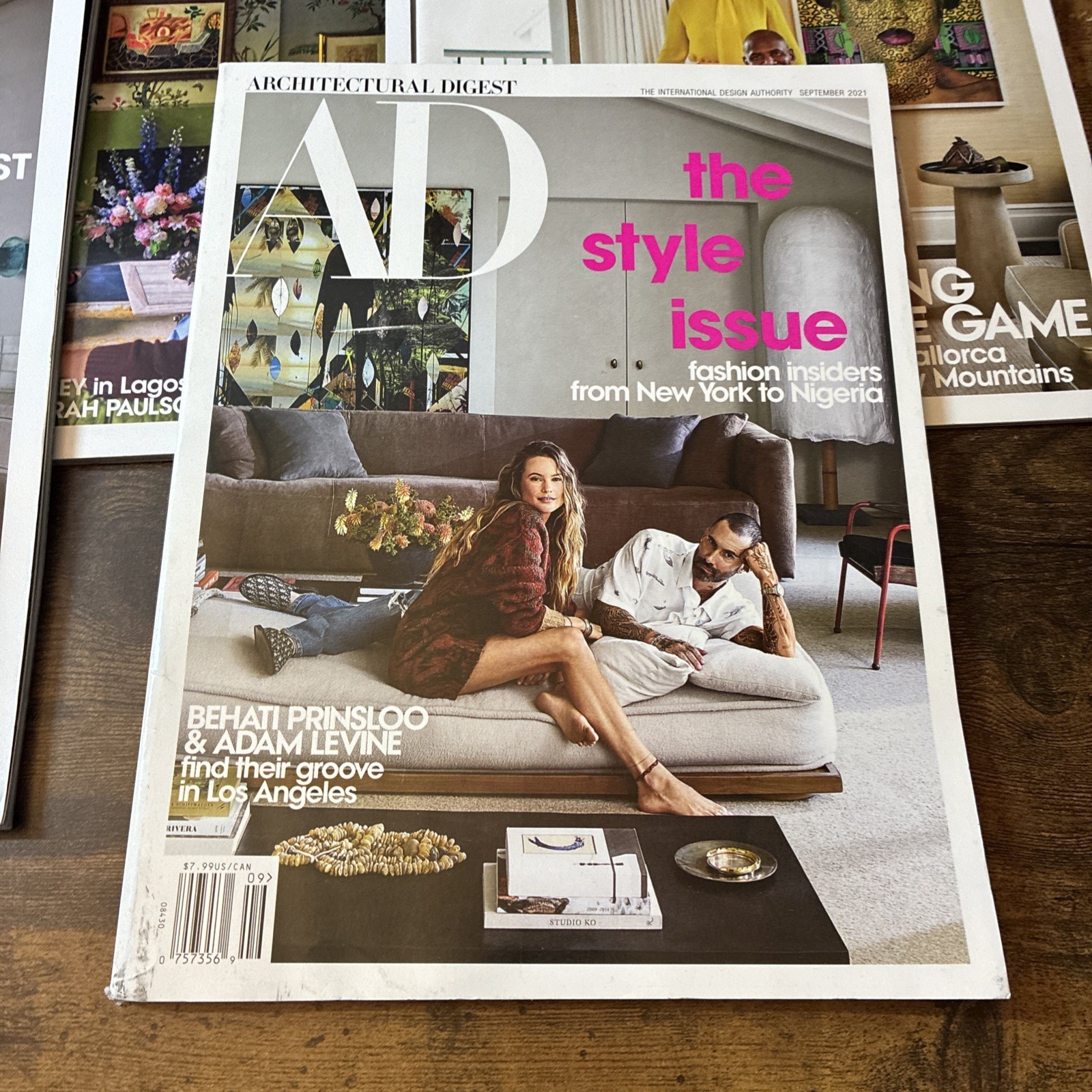Lot of 8 ARCHITECTURAL DIGEST Magazine Issues 2021-2025 CONDE NAST ARCHDIGEST AD