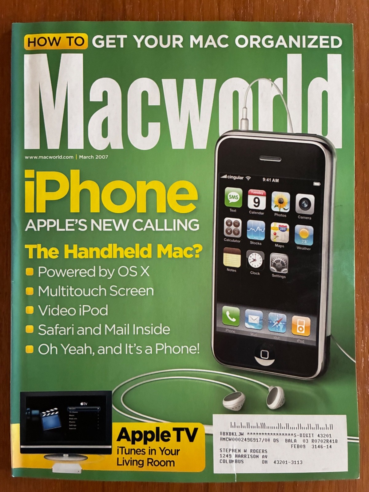 Macworld Magazine • 2006, 2007, 2008 • Lot of 35 issues • Very Good Condition