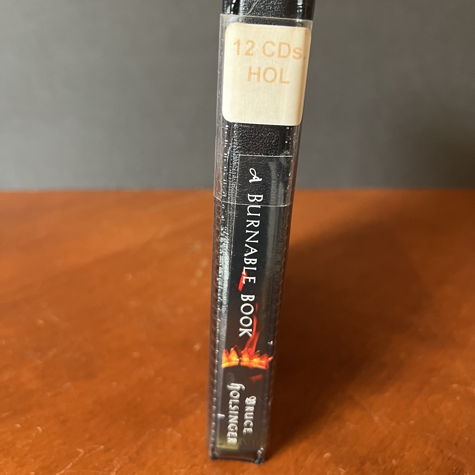 A Burnable Book Bruce Holsinger CD Audio Book Historical Fiction Chaucer London
