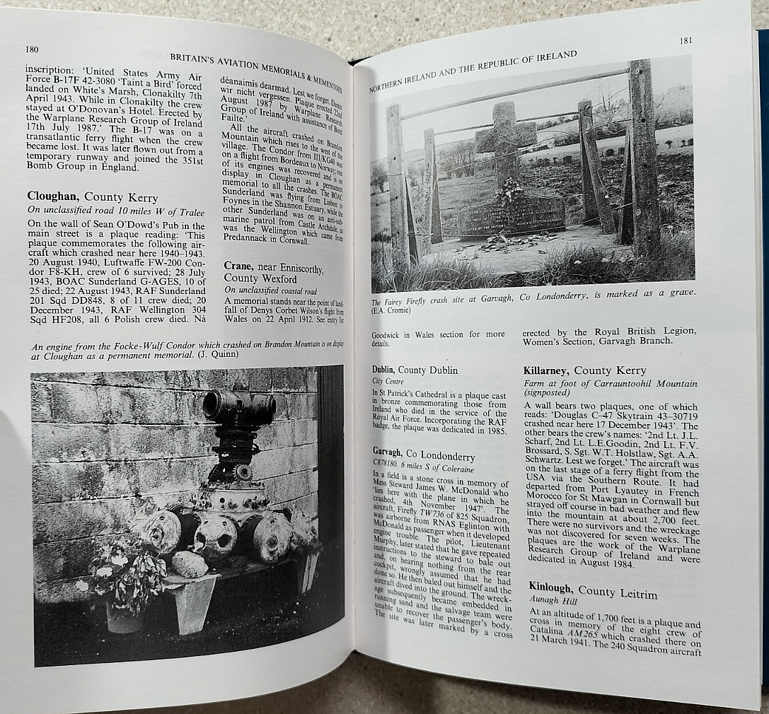 Britain&rsquo;s Aviation Memorials & Mementoes. David J. Smith. 224 pages