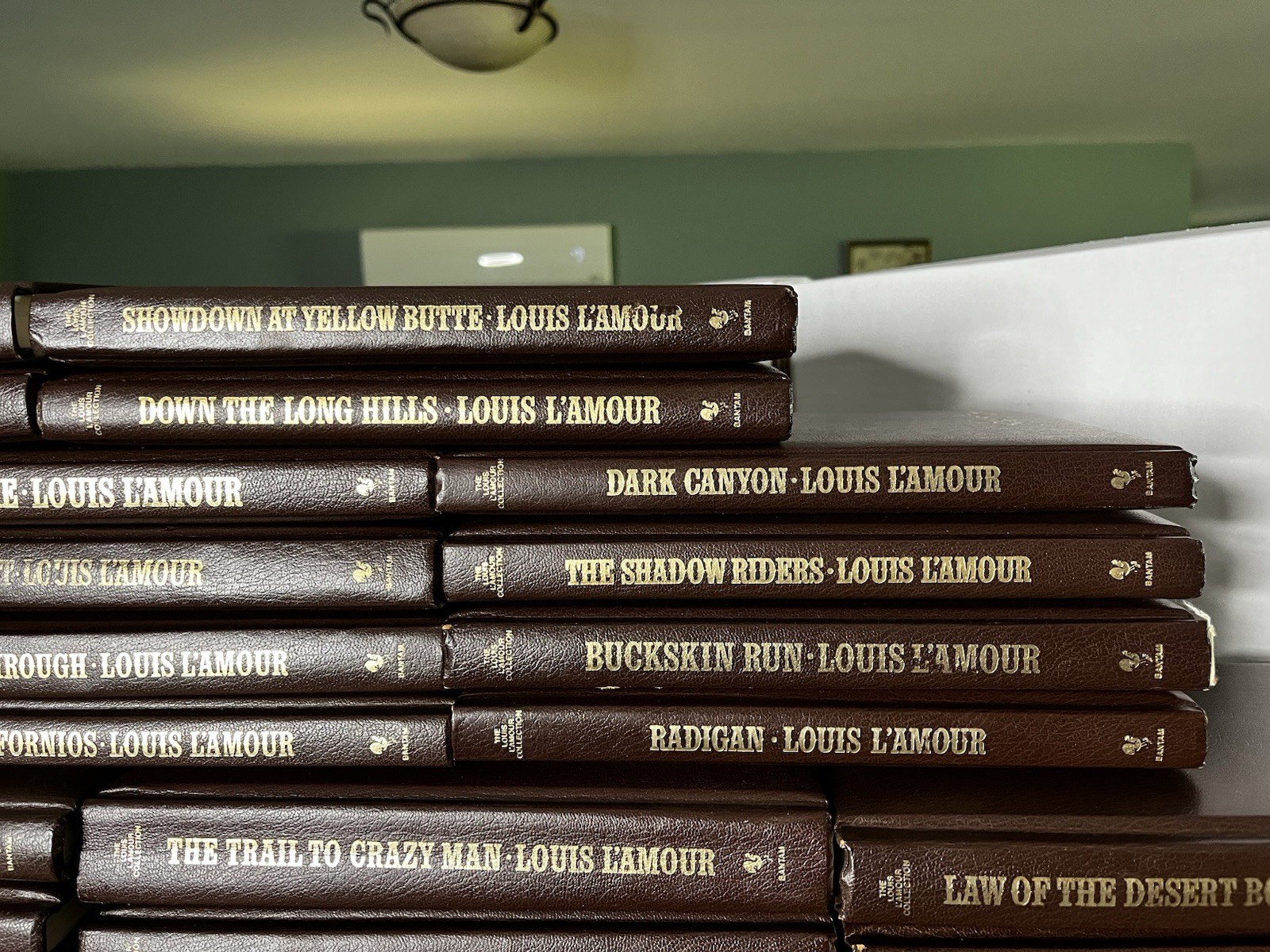 The Louis L&rsquo;Amour Collection Leatherette Hardcover Books (Sold Individually)