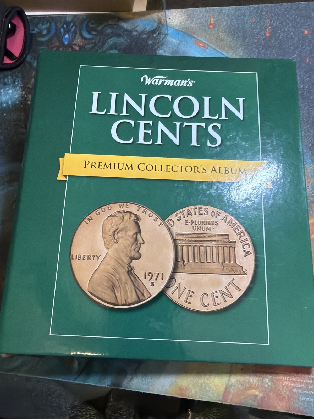 WARMAN&rsquo;S PREMIUM LINCOLN CENT ALBUM – Hardcover *Excellent Condition*