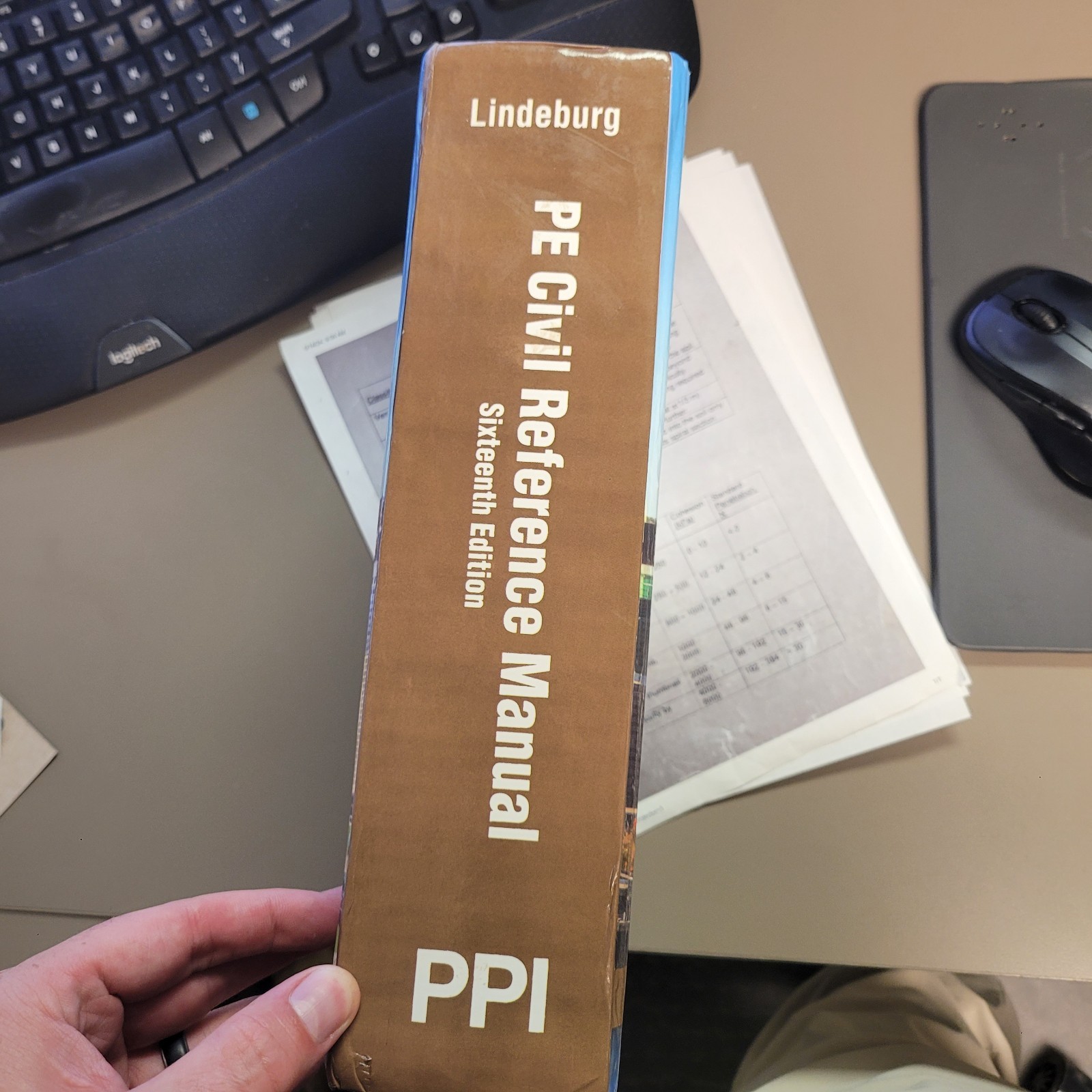 PE Civil Reference Manual 16th Edition Michael R Lindeburg PPI Exam Prep